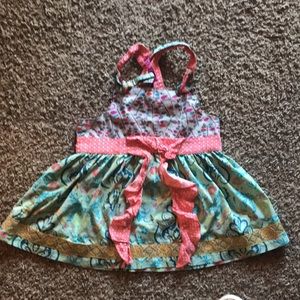 Matilda Jane Tunic Multi Colored Multi Pattern Dress